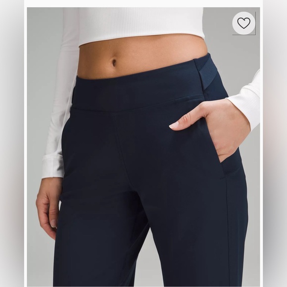 Lululemon Warpstreme Mid-Rise Golf Pants Women’s Classic Black Size 28 Small - Picture 3 of 12